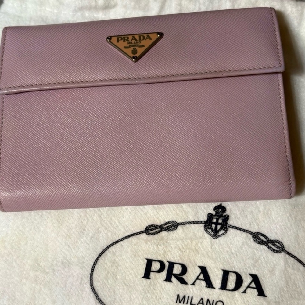 Prada Light Pink Women's Wallet